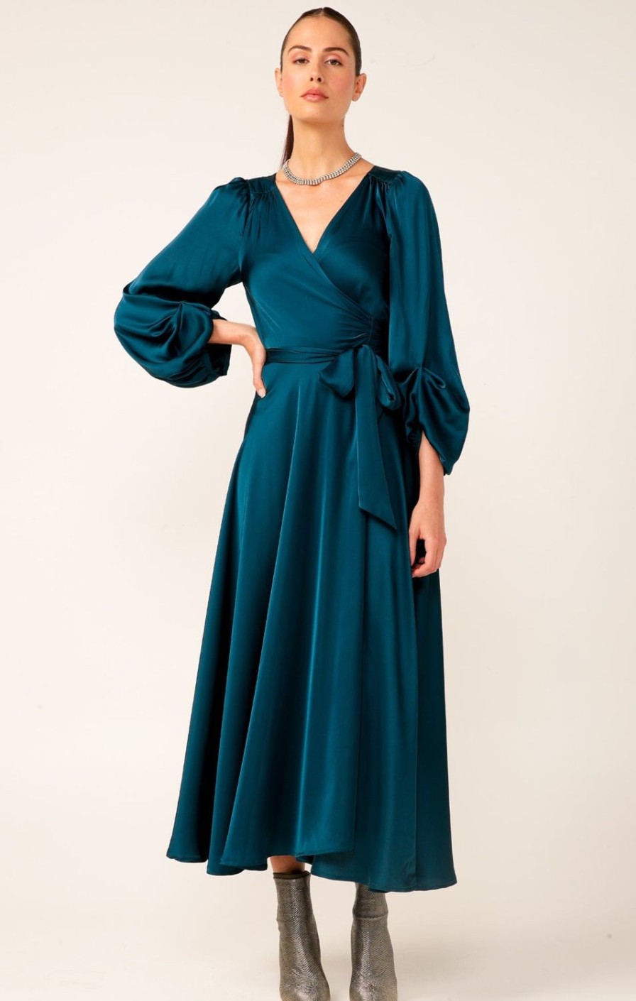 Sacha Drake Wedding Guest | Dimmi Wrap Dress