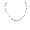 Sacha Drake Necklaces | Pearl Panel Front Short Necklace