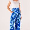 Sacha Drake Pants | Azure Palazzo Pant