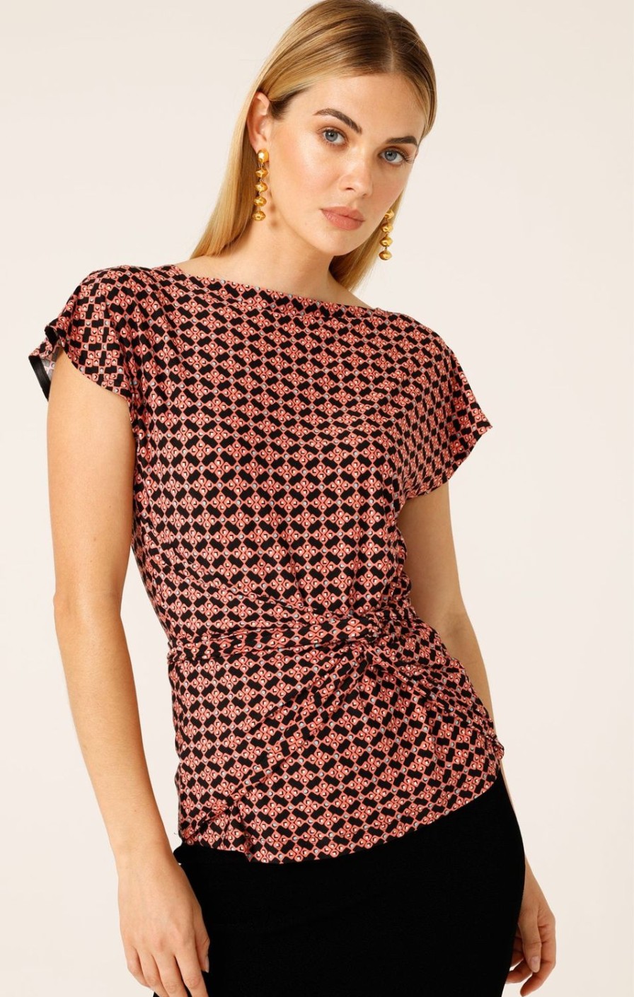 Sacha Drake Tops | Diamond Reversible Tie Top