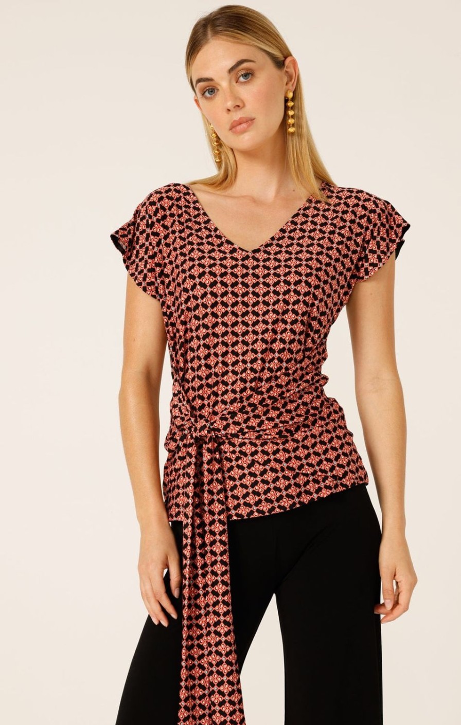 Sacha Drake Tops | Diamond Reversible Tie Top