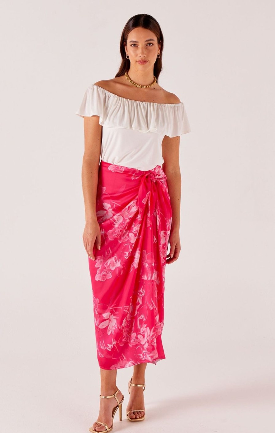 Sacha Drake Skirts | Pink Orchid Skirt