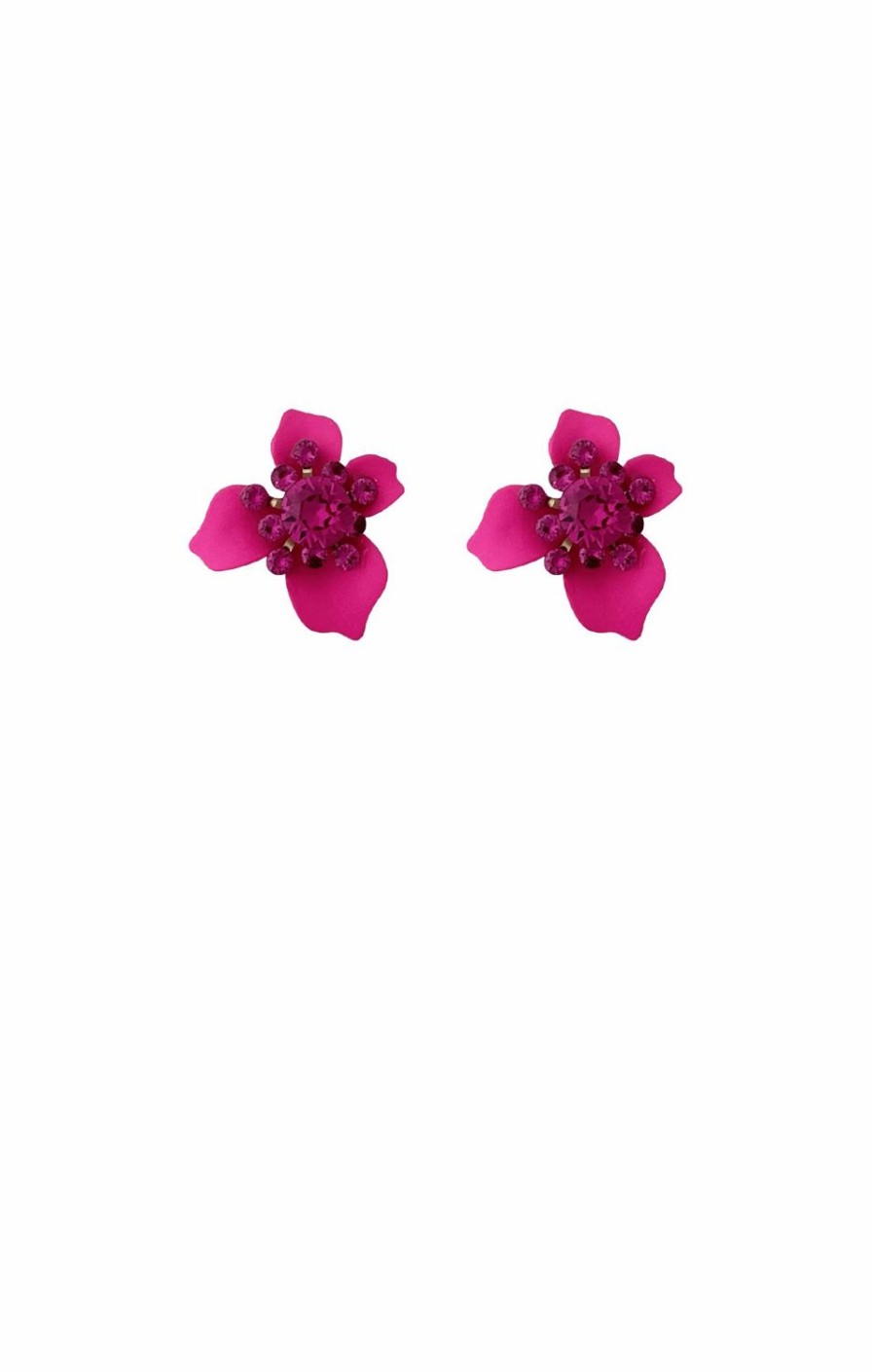 Sacha Drake Earrings | Freya Flower Earrings