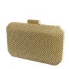 Sacha Drake Bags | Diamante Mesh Structured Clutch