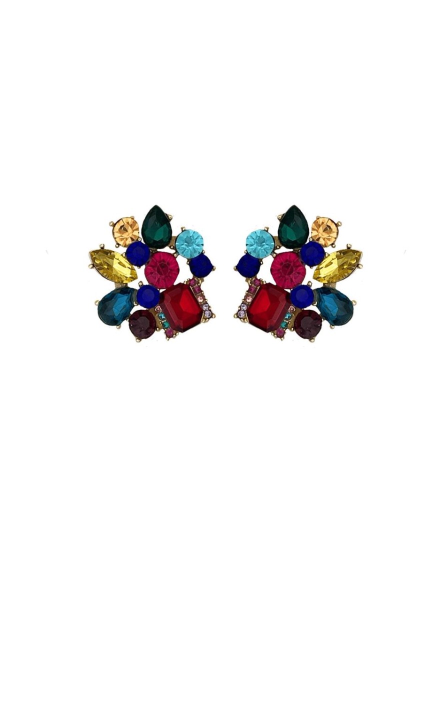 Sacha Drake Earrings | Carrie Cluster Earrings