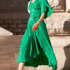 Sacha Drake Wedding Guest | Hanworth House Wrap Dress