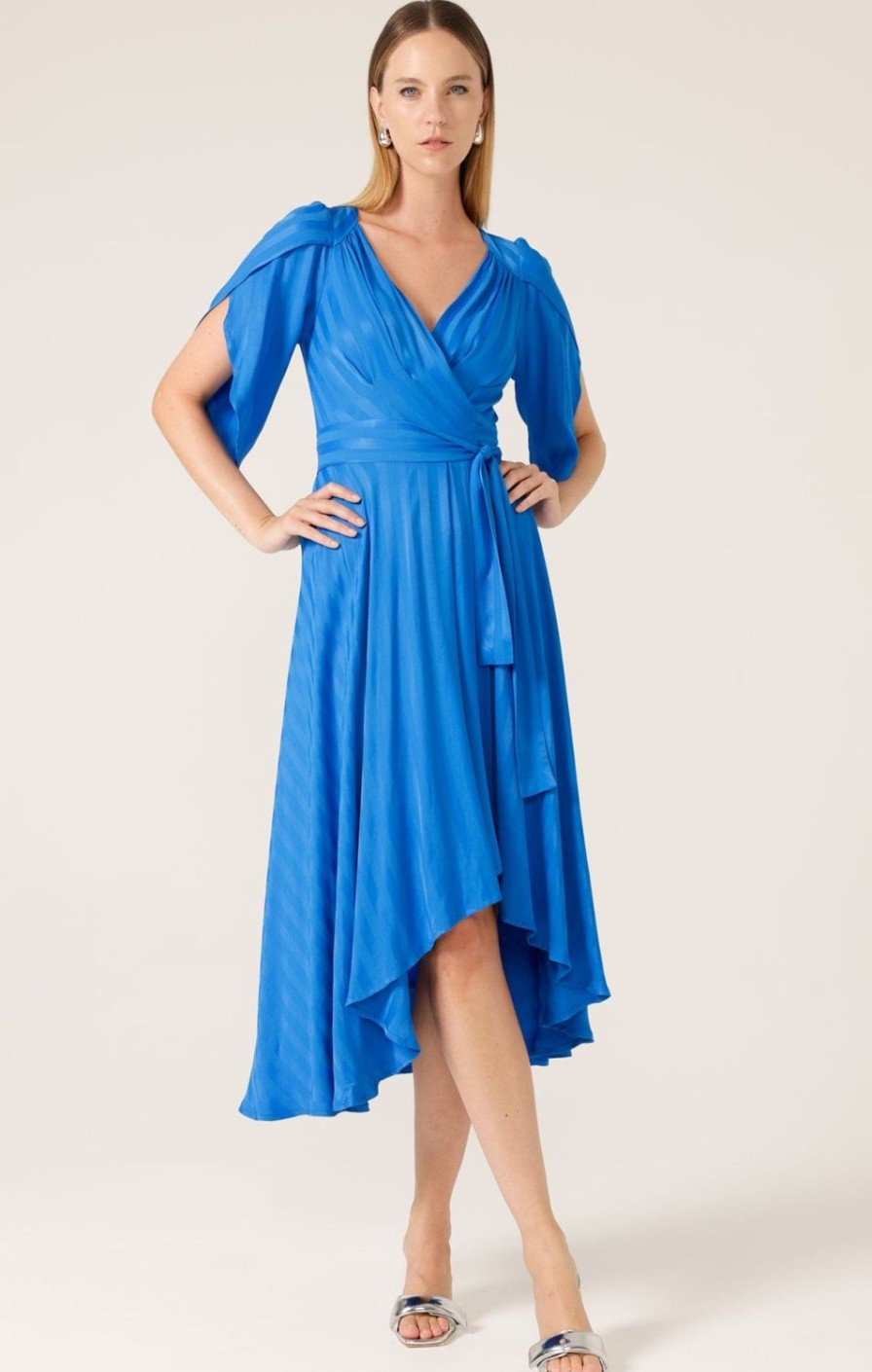 Sacha Drake Wedding Guest | Hanworth House Wrap Dress