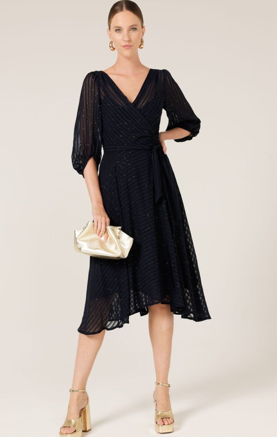 Sacha Drake Wedding Guest | Vivienne Wrap Dress