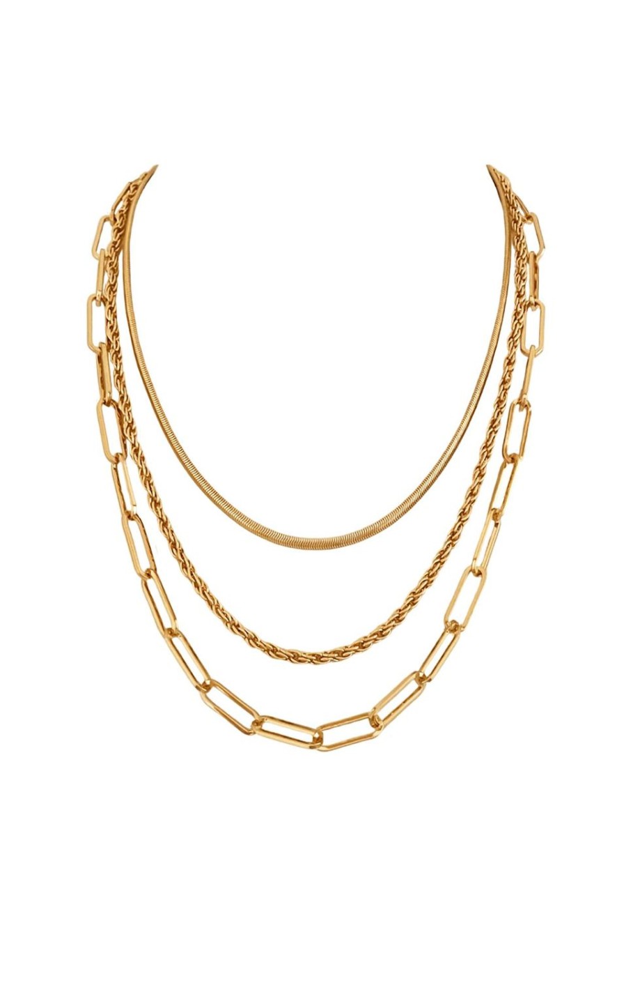 Sacha Drake Necklaces | Ashley Mixed Chain Necklace