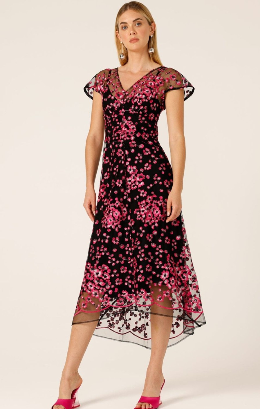 Sacha Drake Wedding Guest | Joan Orchid Dress