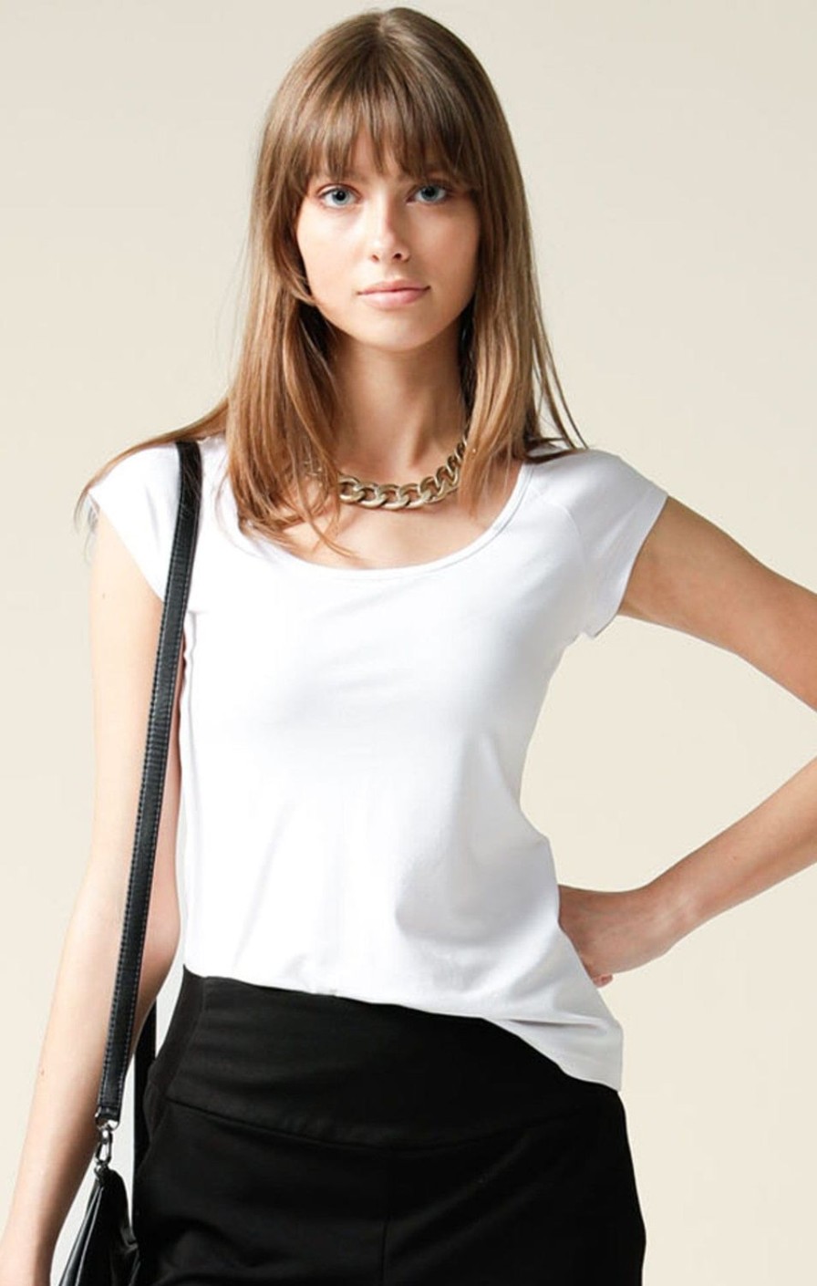 Sacha Drake Tops | Cap Sleeve Top