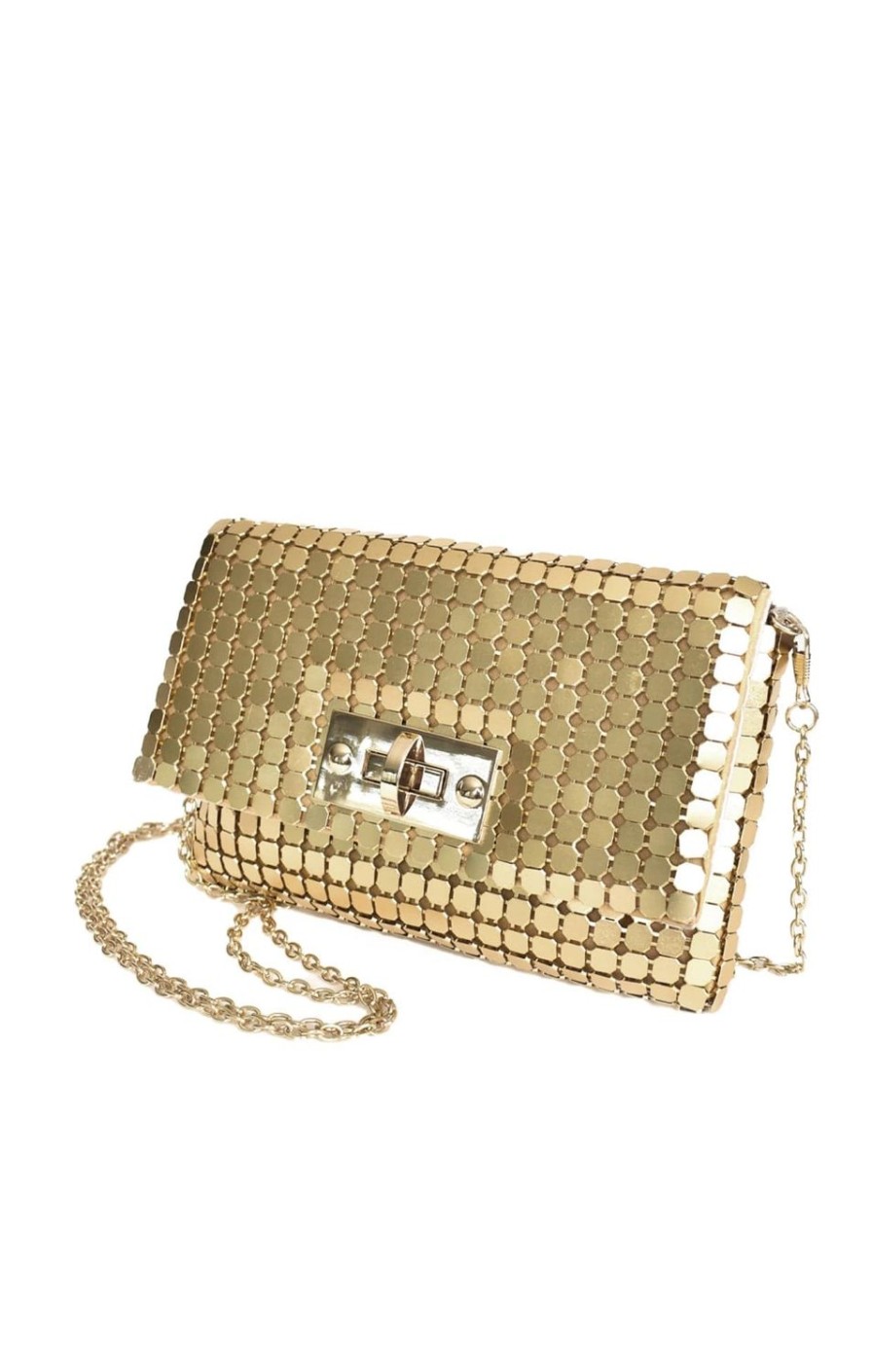 Sacha Drake Bags | Chain Mesh Toggle Front Clutch