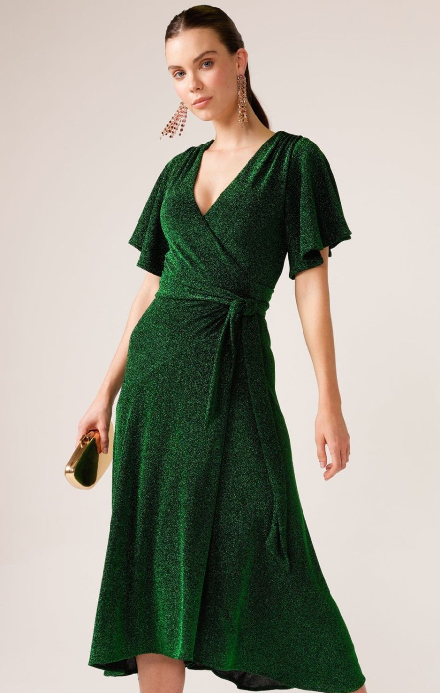 Sacha Drake Wedding Guest | Stargaze Wrap Midi