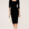 Sacha Drake Work | Iris Dress 3/4 Sleeve