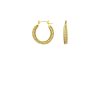 Sacha Drake Earrings | Diamante Twist Mini Hoops