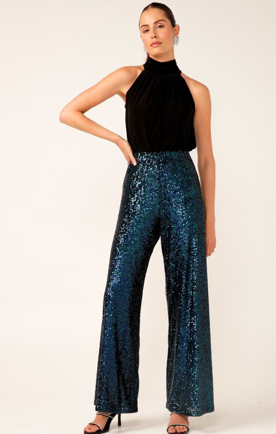 Sacha Drake Pants | Sequin Palazzo Pant