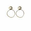 Sacha Drake Earrings | Hammered Hoops