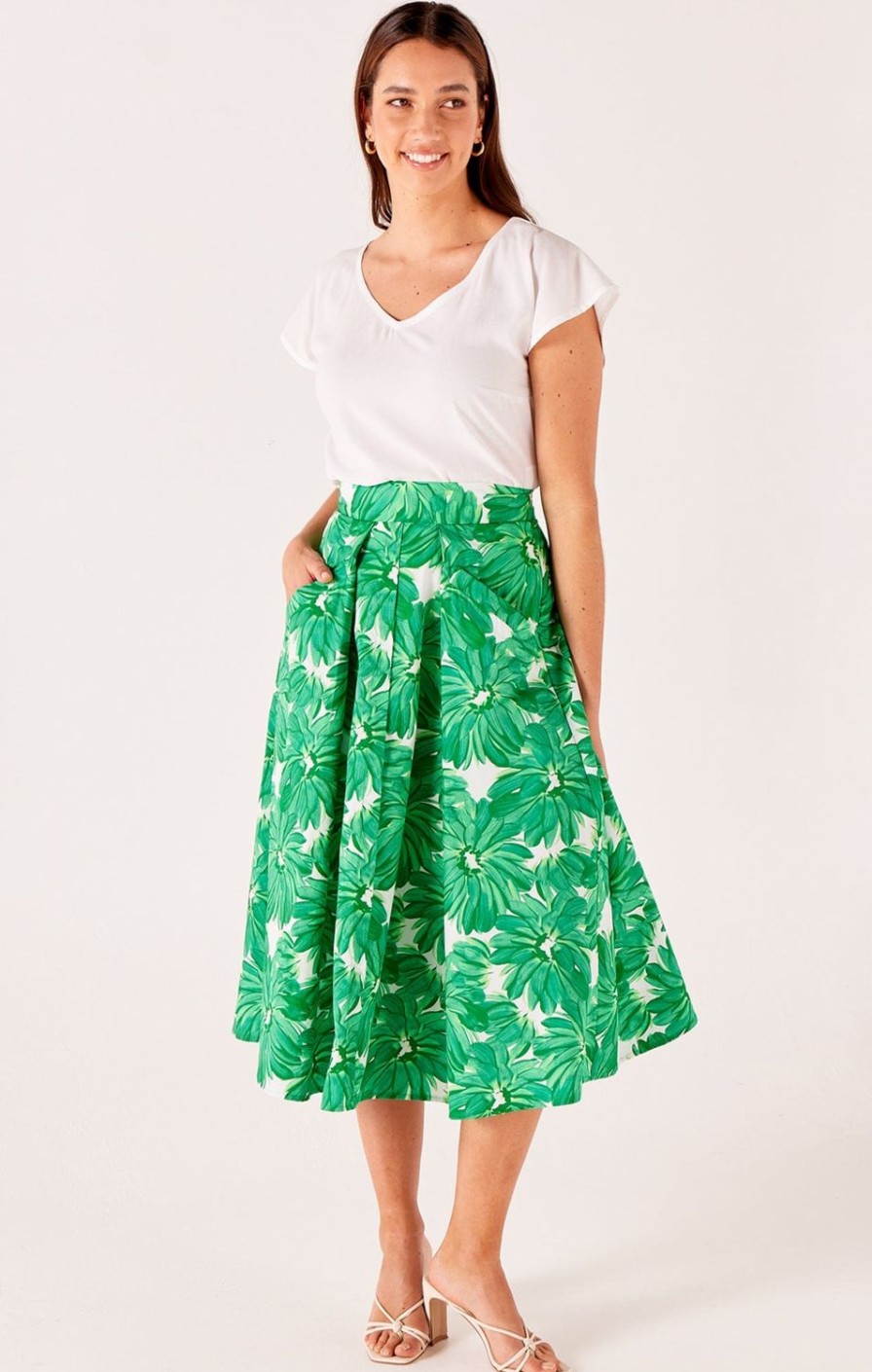 Sacha Drake Skirts | Jade Fleurette Skirt