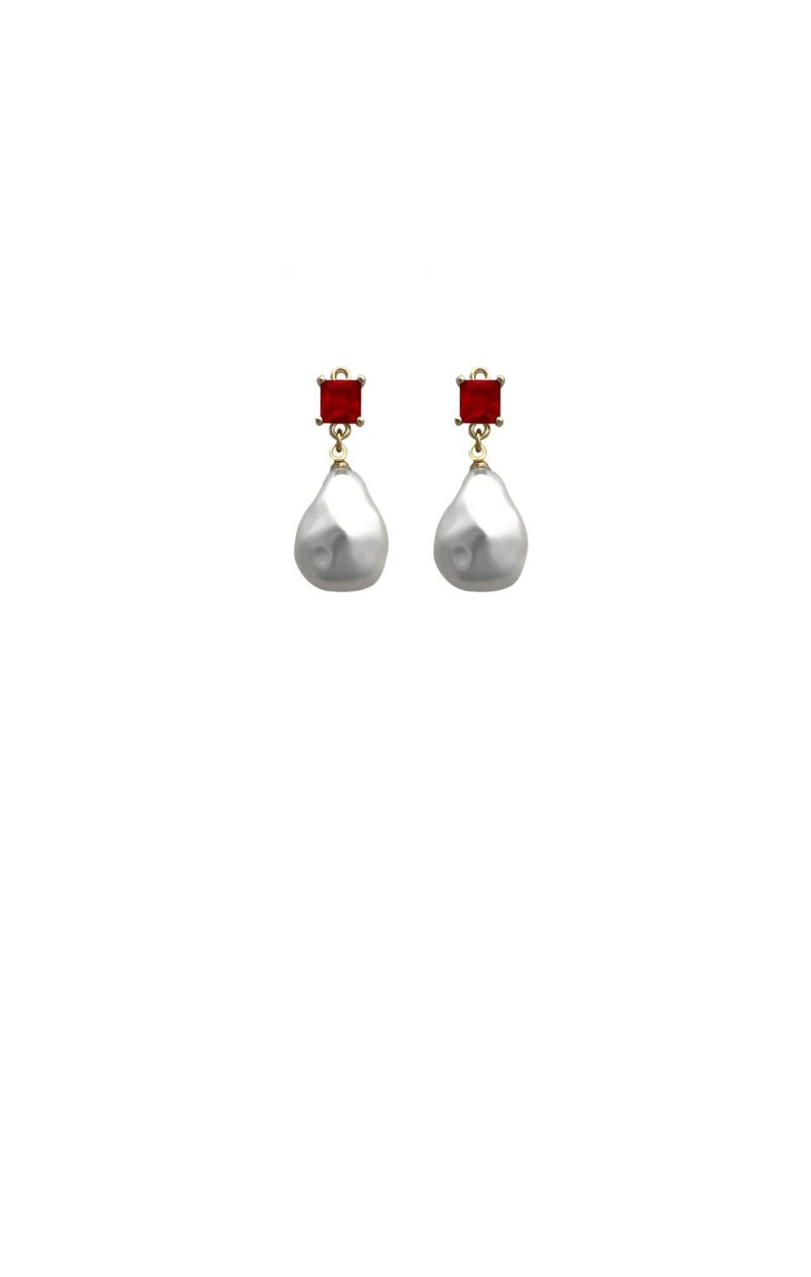 Sacha Drake Earrings | Lorelei Pearl Drop Earring